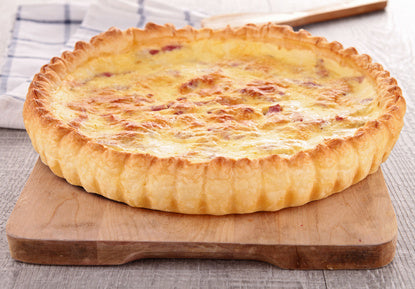 Quiche de Quatro Queijos - Médio (6 fatias)