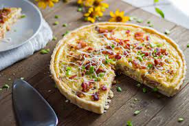 Quiche Lorraine - Médio (6 fatias)