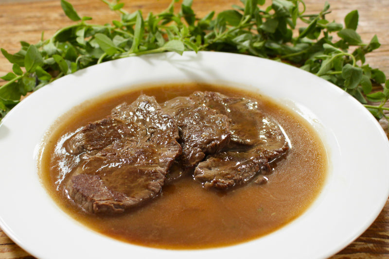 Escalope de Alcatra ao Molho de Carne 140g