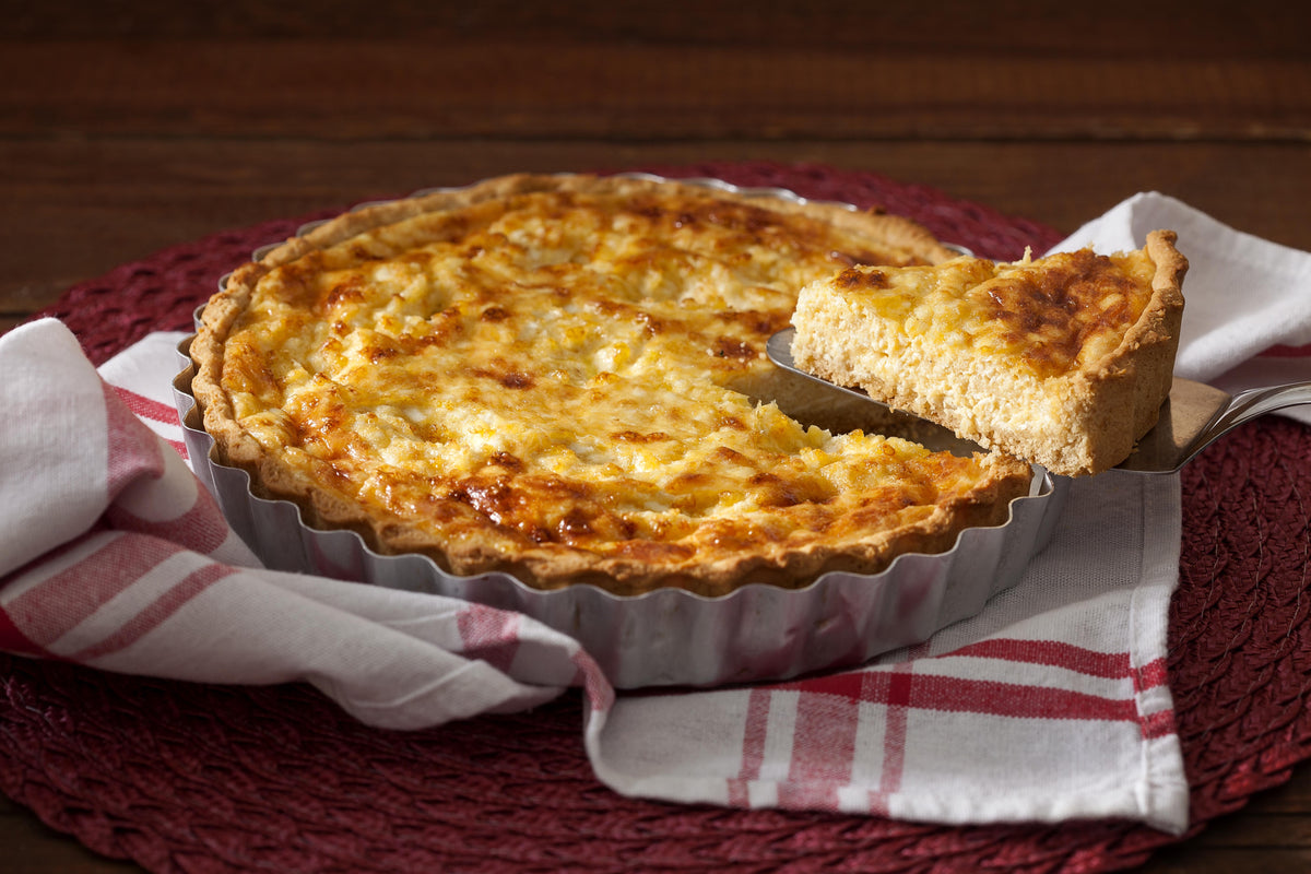Quiche de Queijo - Médio (6 fatias)