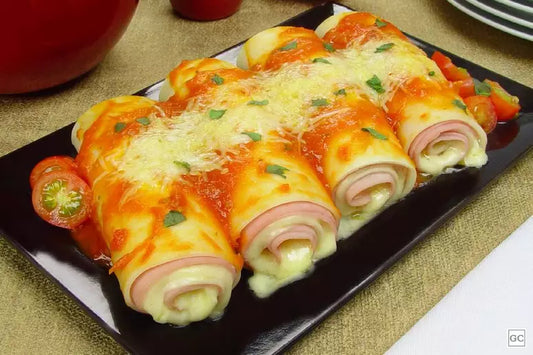 Cannelloni de Queijo e Presunto ao Molho Misto 380G