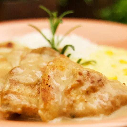 Filé de Frango Grelhado, Arroz Integral à Grega e Creme de Milho 360g